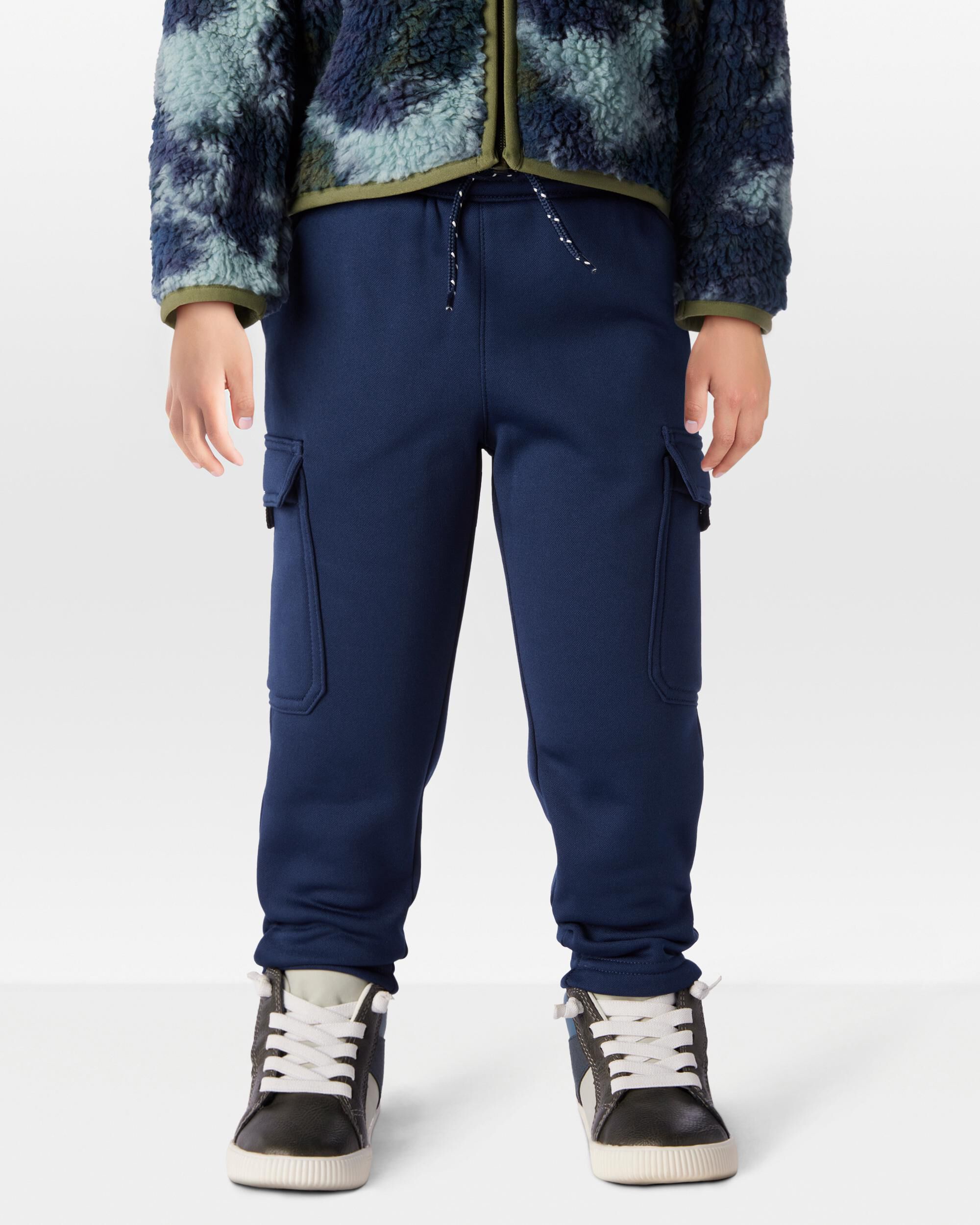 Toddler Solid Fleece Pants Navy OshKosh Carter s