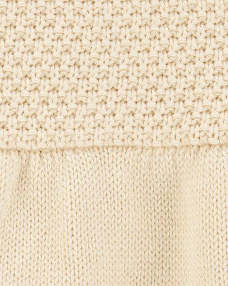  Product image 4 of Baby Pointelle Sweater Dress- Cream
