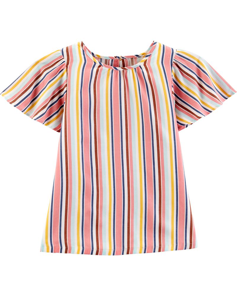 Striped Sateen Top Carters Com