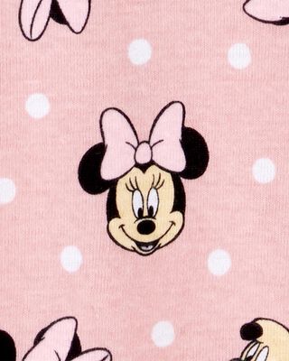 Product image 2 of Toddler Minnie Mouse Snug Fit Cotton 2-Piece Pajamas - Pink