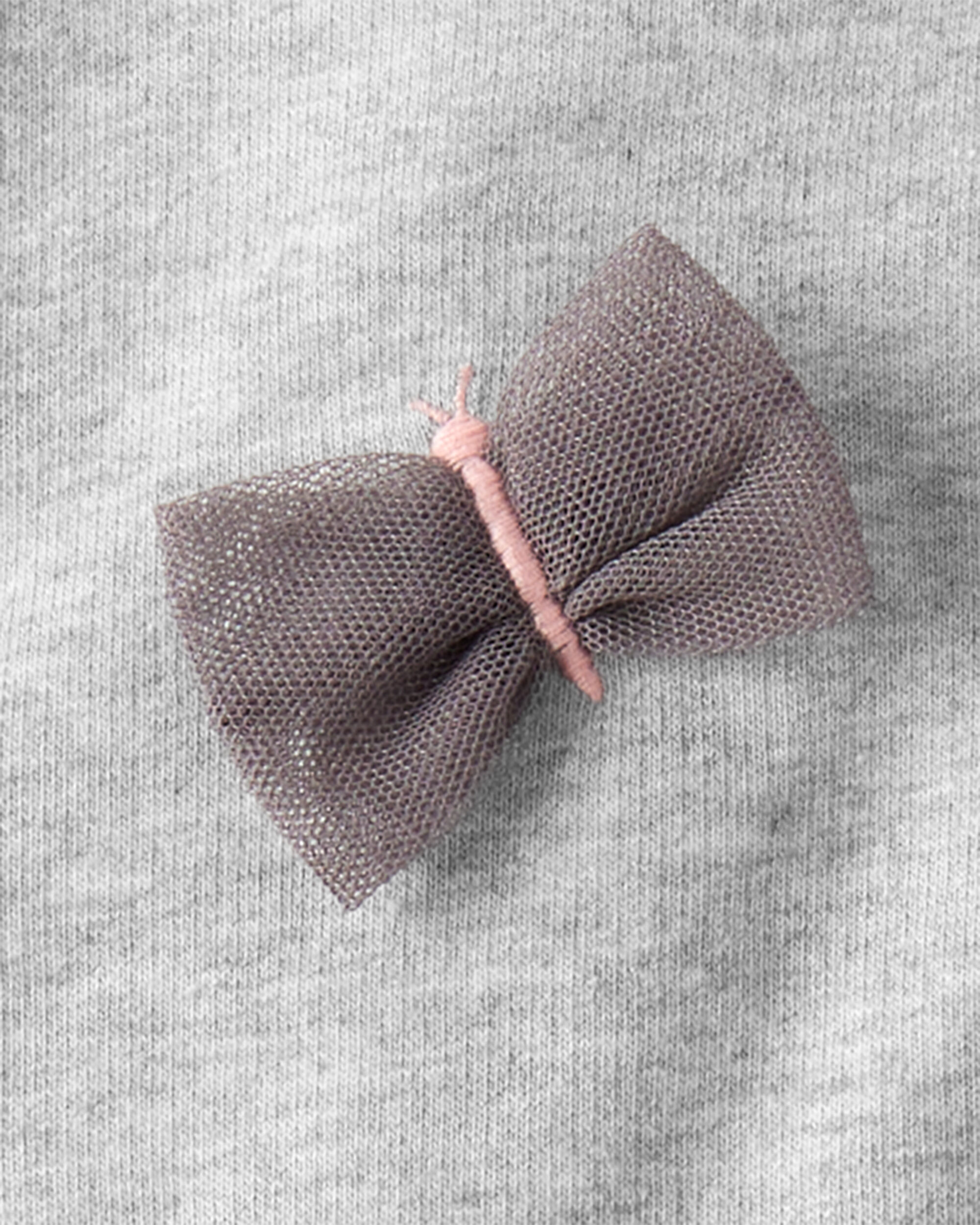 Baby 3-Piece Bows Little Pullover Set - Grey