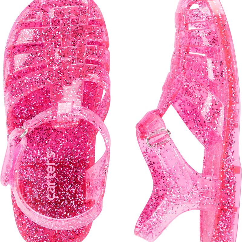 carter's glitter sandals