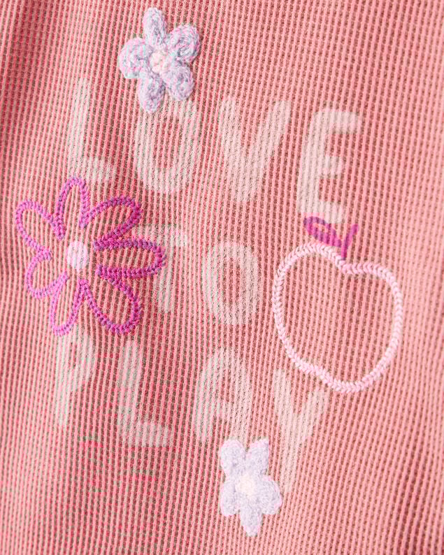 Product image 2 of Baby Girl Love To Play Short-Sleeve Graphic Tee - Pink