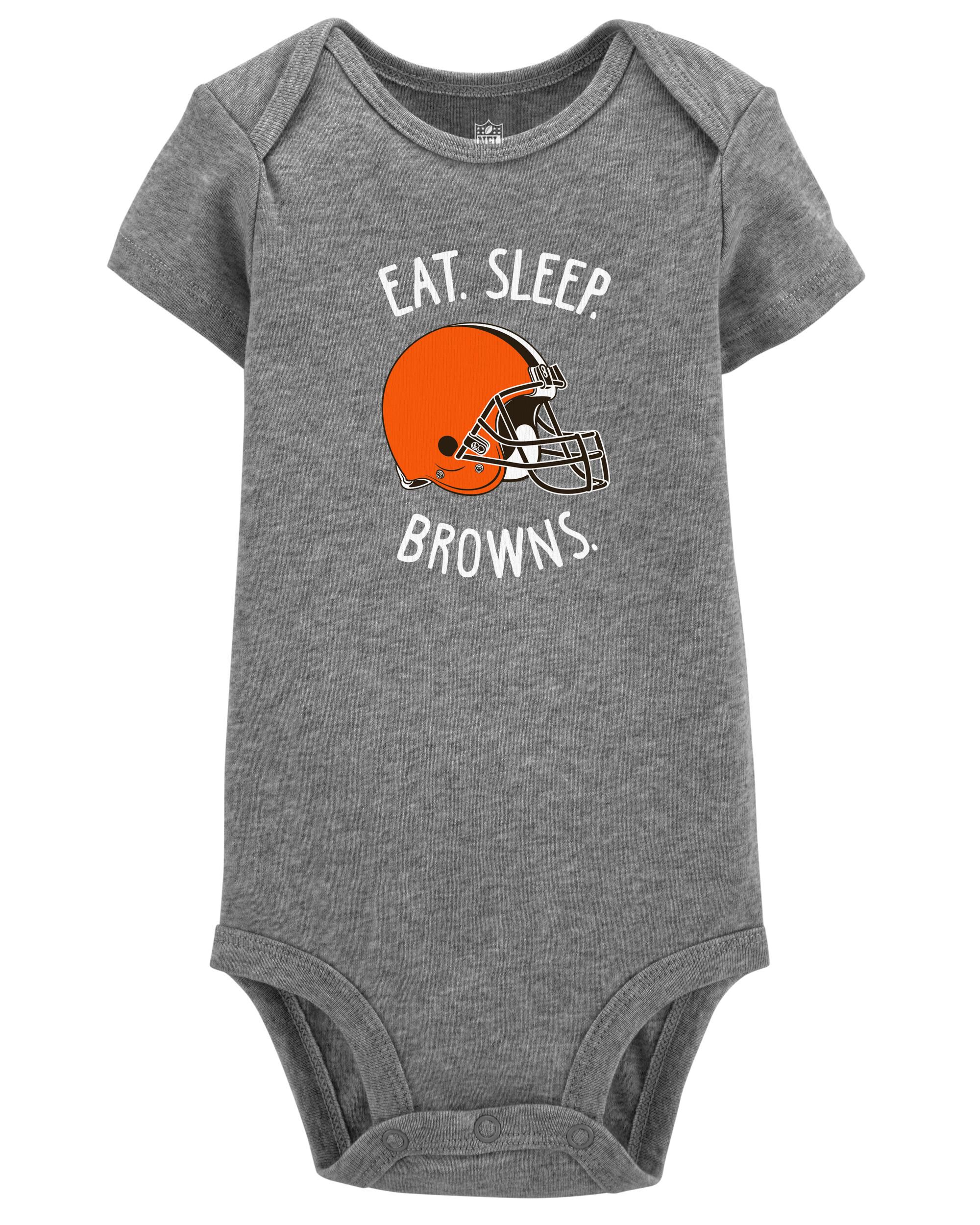 cleveland browns baby onesie