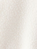 White - Baby Sherpa Zip-Up Jacket, Selected