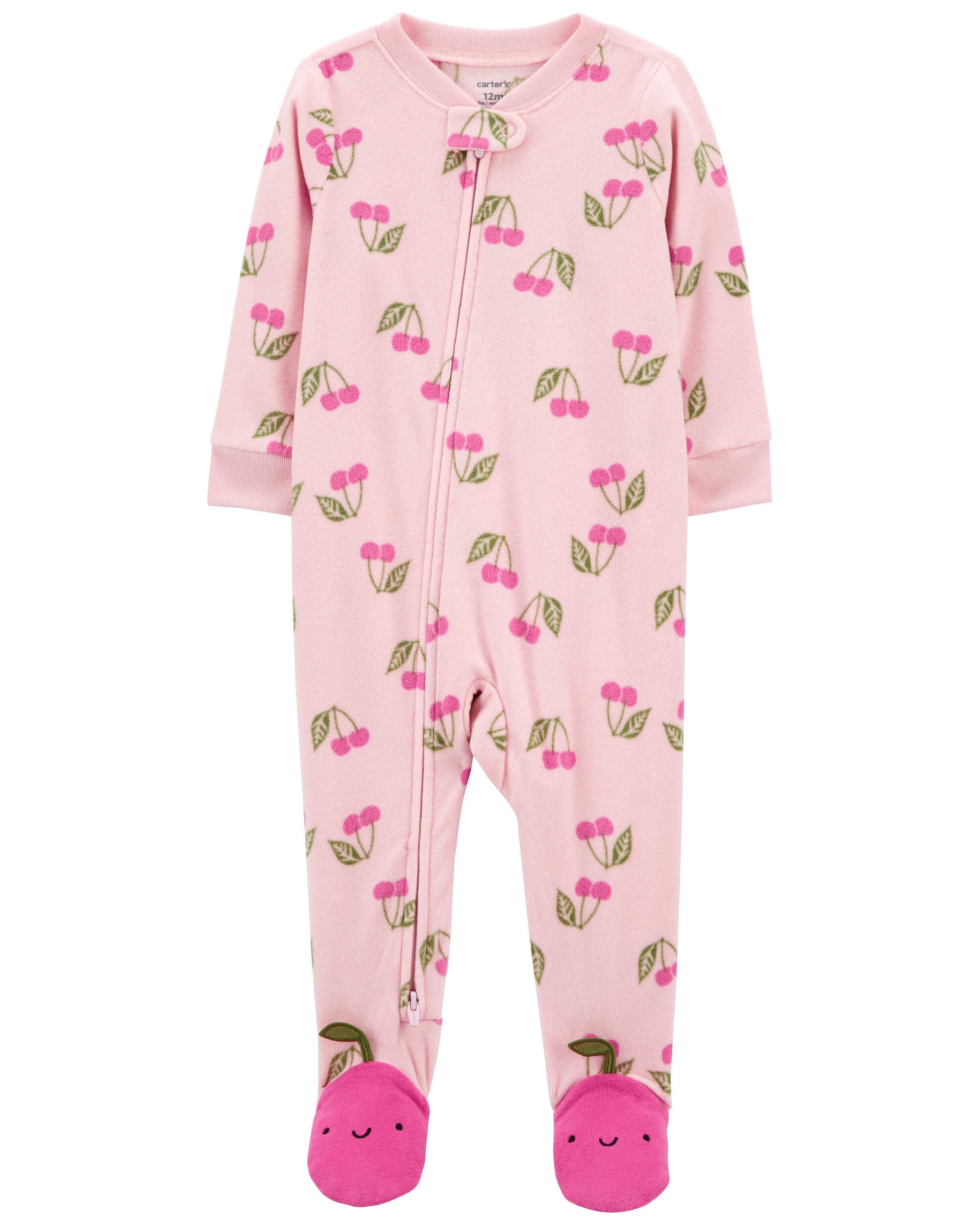 Carter's fleece sleepers clearance