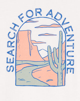 Product image 2 of Toddler Adventure Short-Sleeve Graphic Tee - Cream