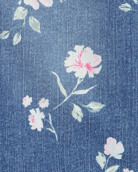  Product image 2 of Toddler Floral Print Denim Jacket