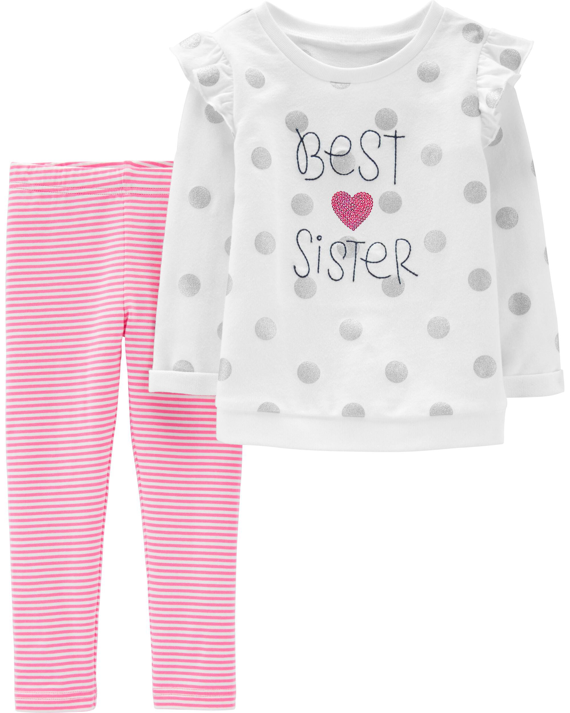 carter's matching sister outfits