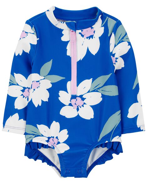 Product image 1 of Baby Floral 1-Piece Rashguard
