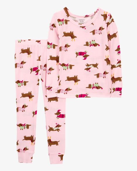  Product image 1 of Toddler 2-Piece Christmas Dog PurelySoft Pajamas