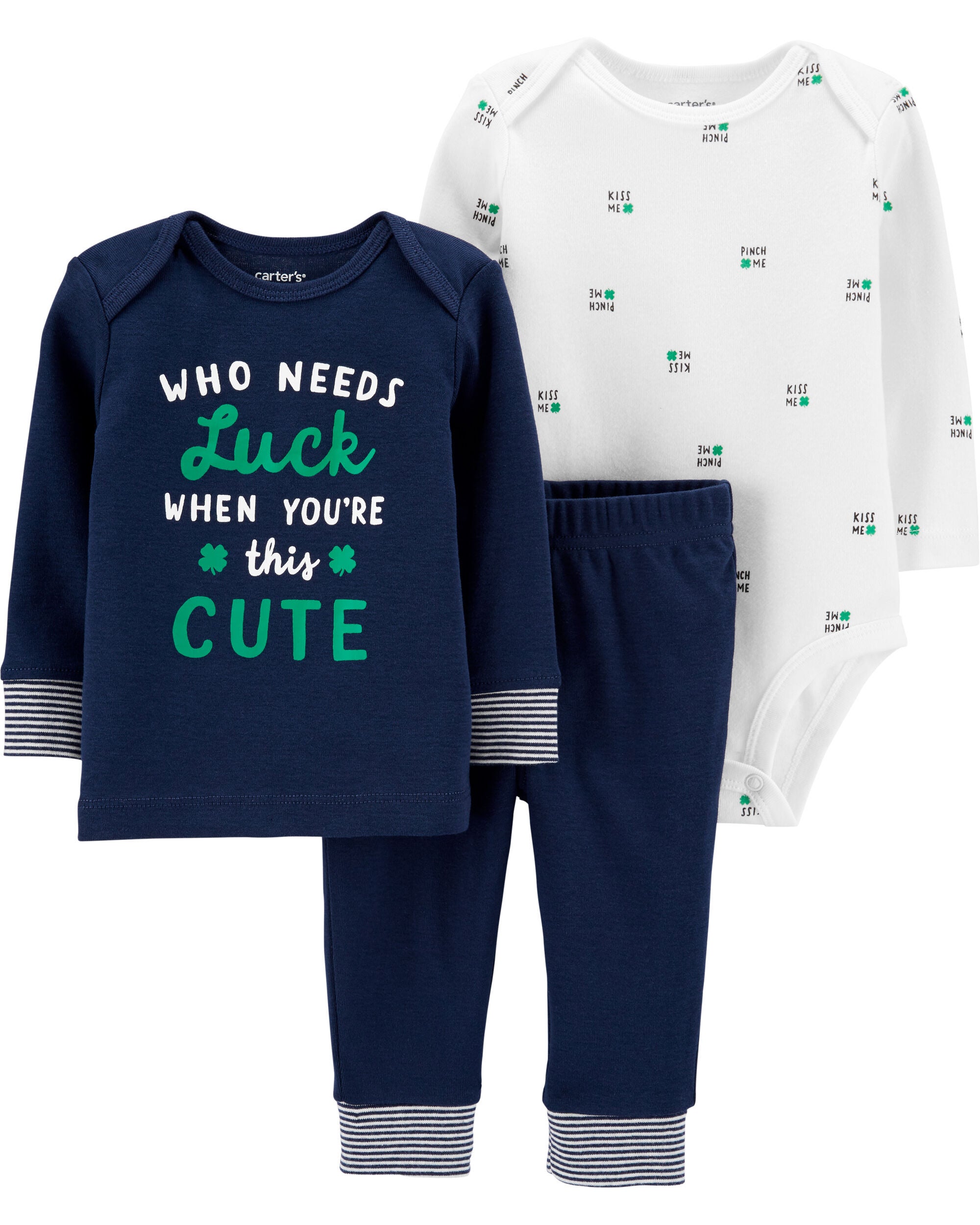 carters st patty's day outfit