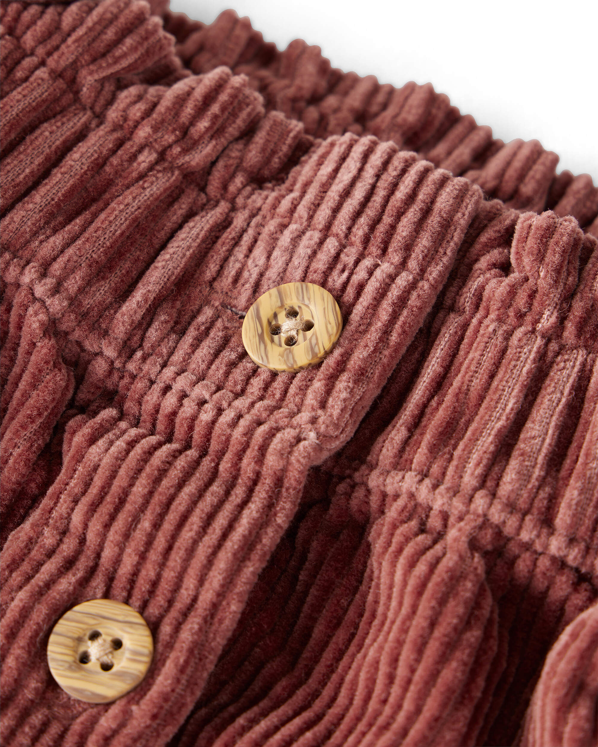 Girls Organic Cotton Corduroy Skirt