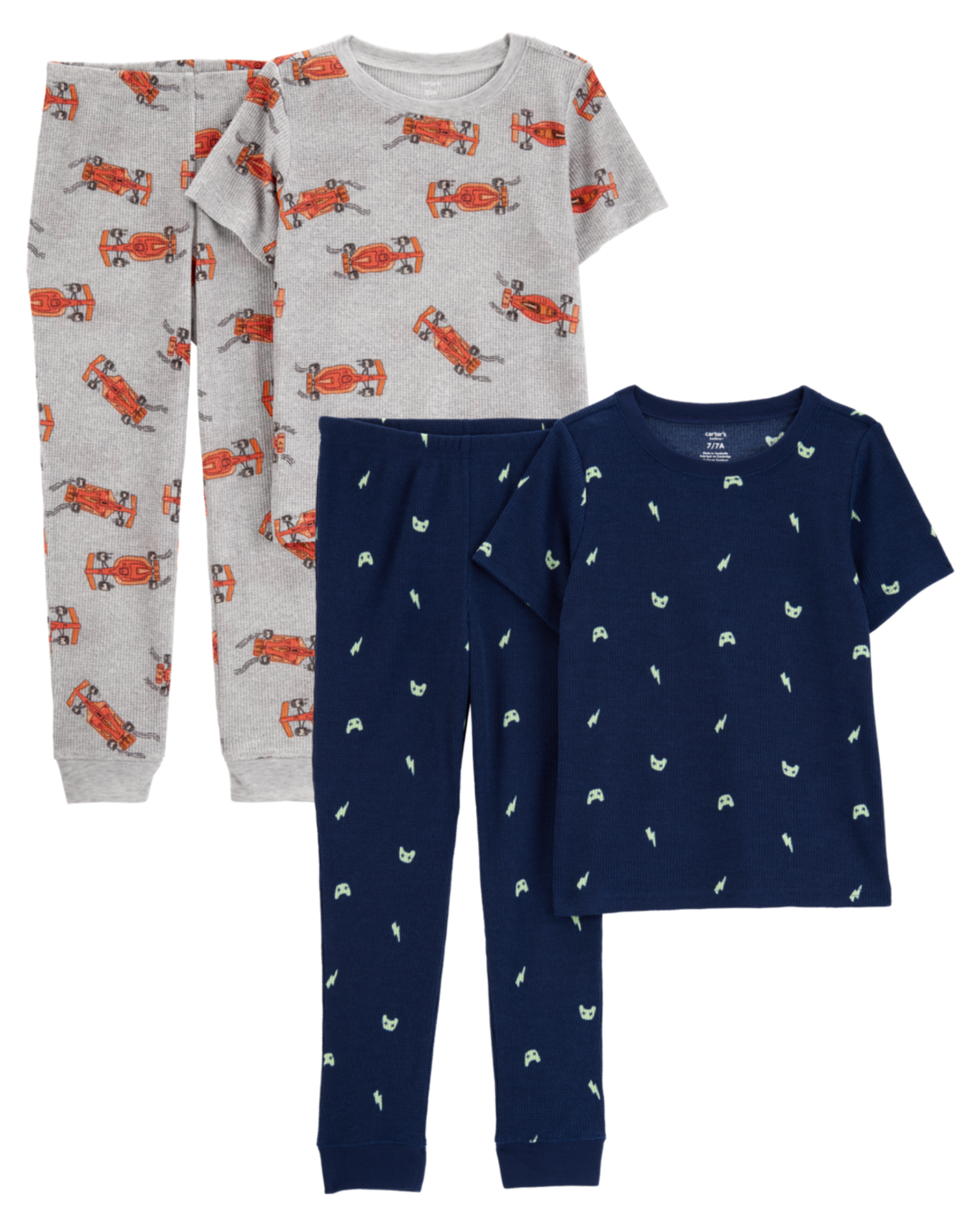 Kid 4-Piece Thermal Pajamas