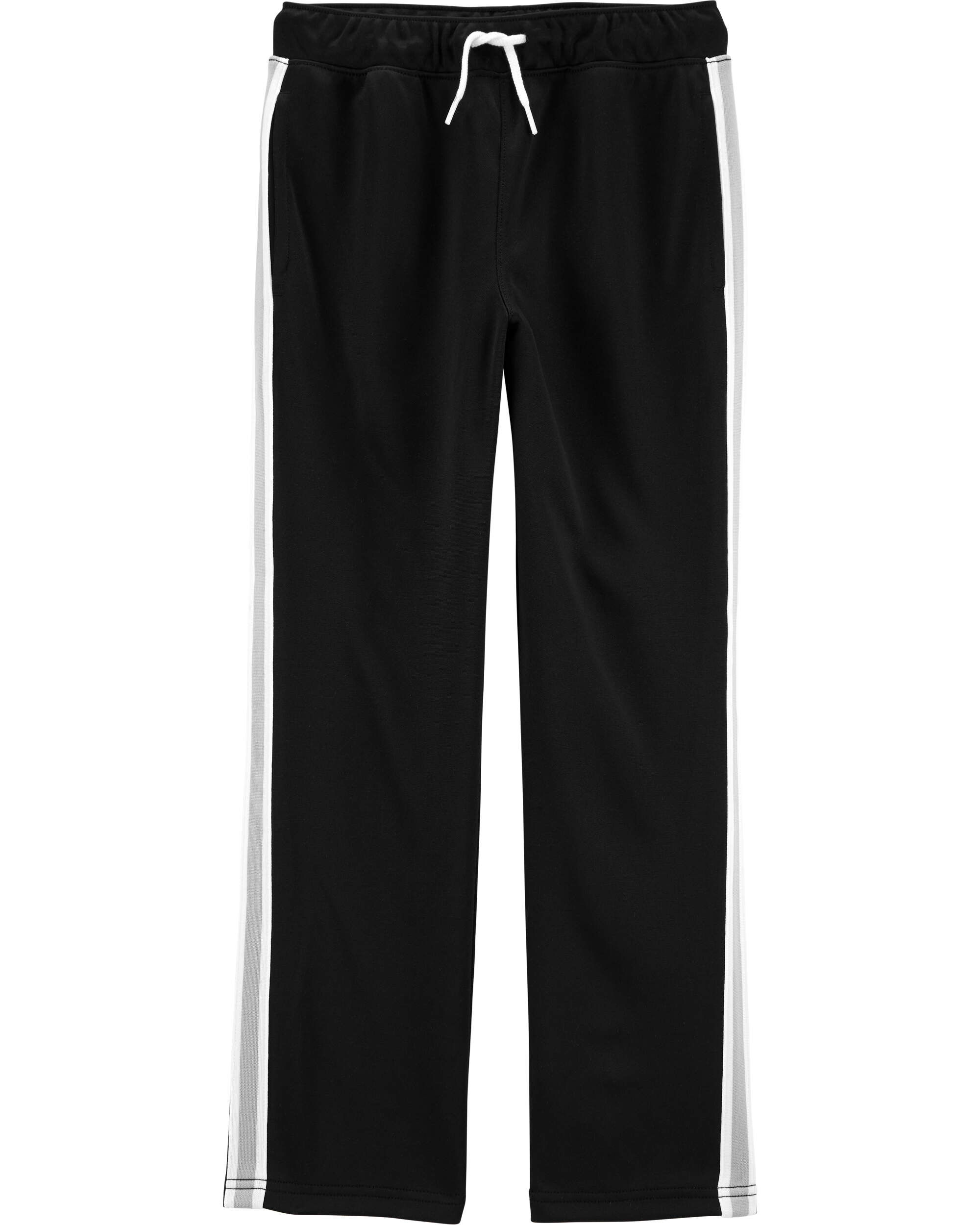 Kid Black Pull-On Athletic Pants 