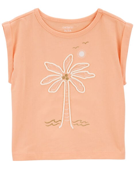  Product image 1 of Toddler Palm Tree Knit Tee
