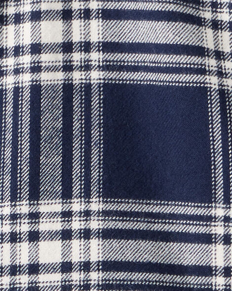  Product image 4 of Toddler Girl Organic Cotton Flannel Dress 