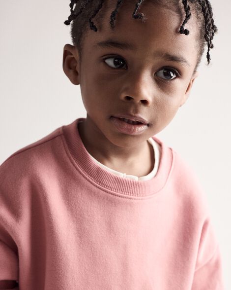 Toddler Otter Sweatshirt™ with Pockets - Burgundy