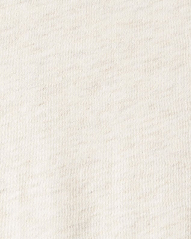 Product image 2 of Girls Long-Sleeve Peplum Top - Oatmeal