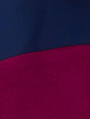 Burgundy/Navy - Baby Zip-Up Fleece Jacket, Selected