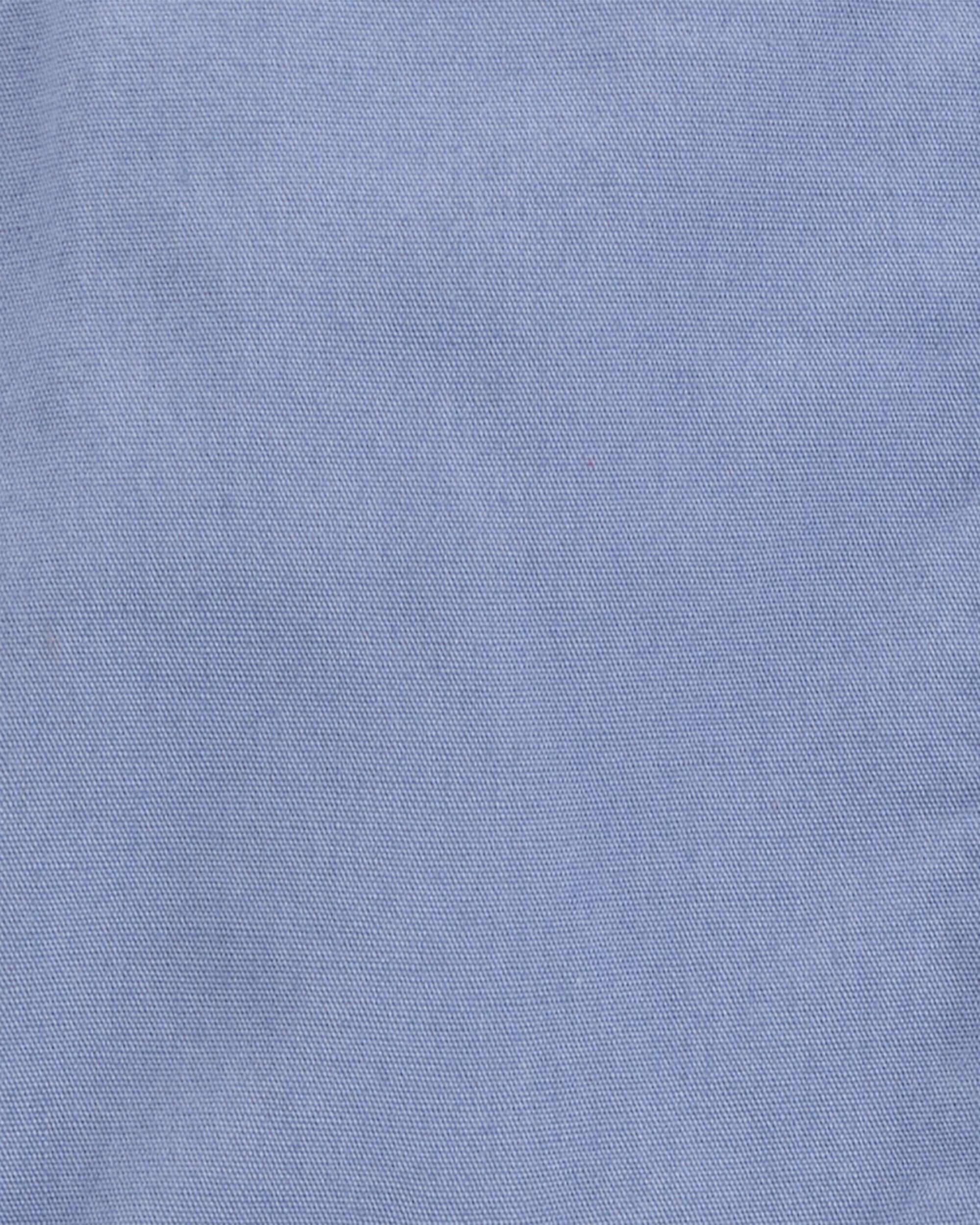 Toddler Canvas Shortalls - Blue