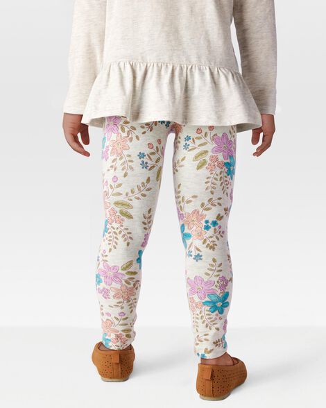  Product image 3 of Toddler Floral Stretch Leggings - Floral