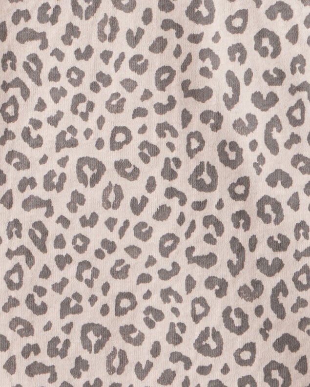 Product image 2 of Baby Girl 4-Pack Leopard Print Cotton Long-Sleeve Multipack Bodysuits - Red/White