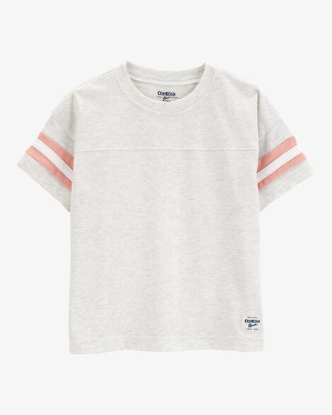  Product image 1 of Toddler Short-Sleeve Striped Tee - Grey
