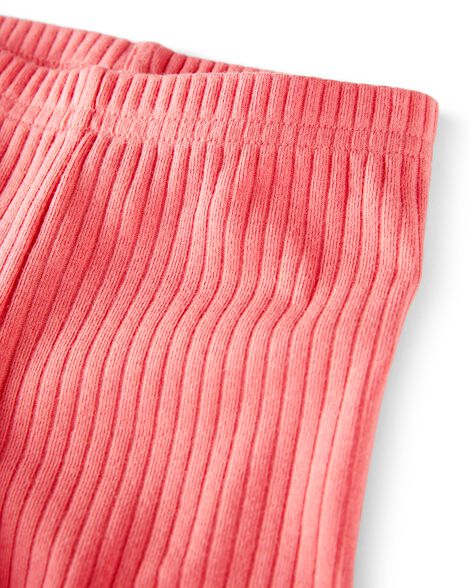  Product image 3 of Baby 2- Pack Organic Cotton Ribbed Pedal Shorts