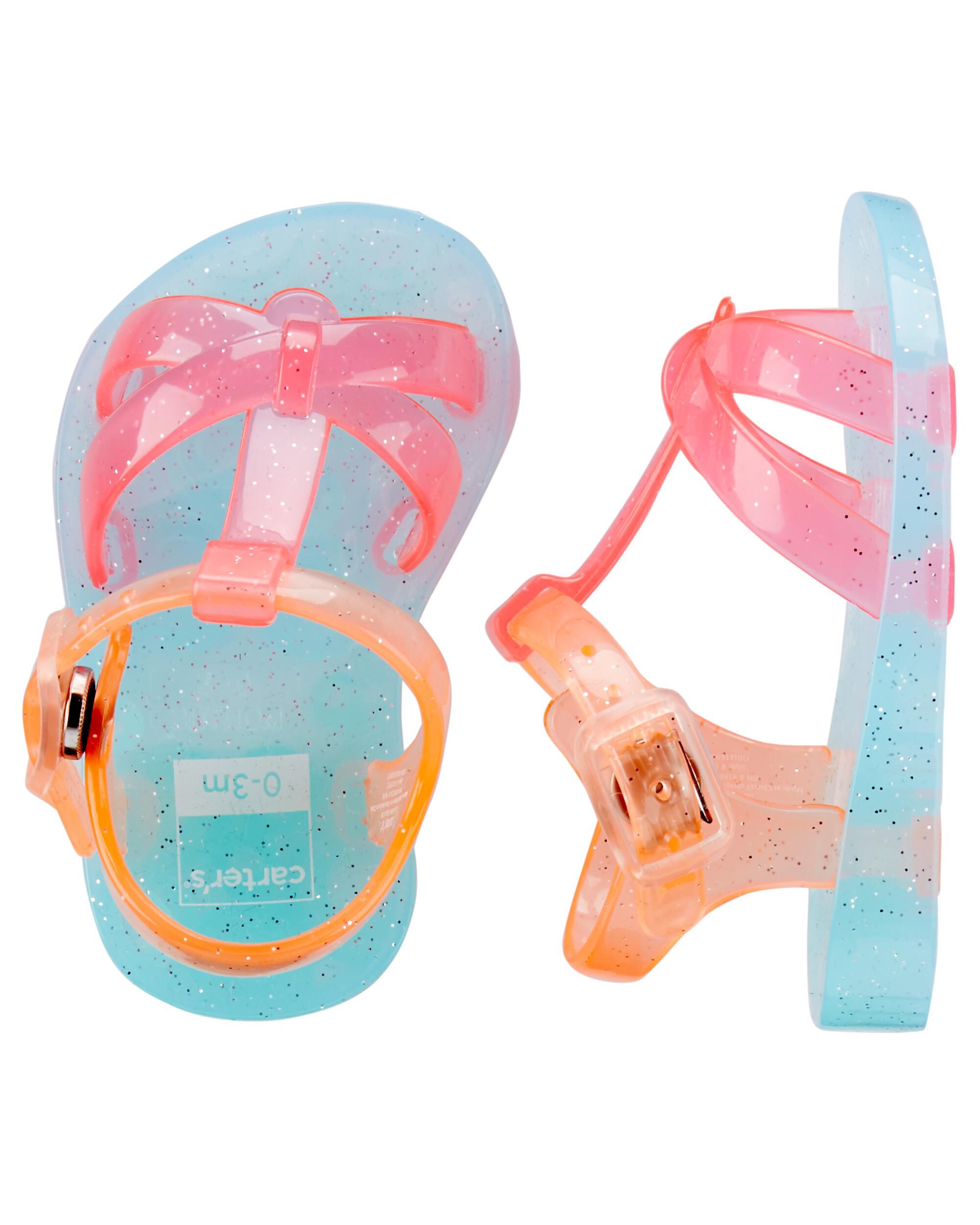 carters jelly sandals