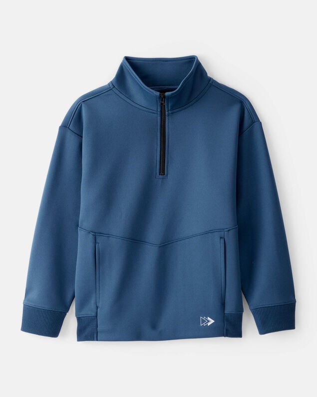 Product image 1 of Boys Quarterzip Pullover - Blue