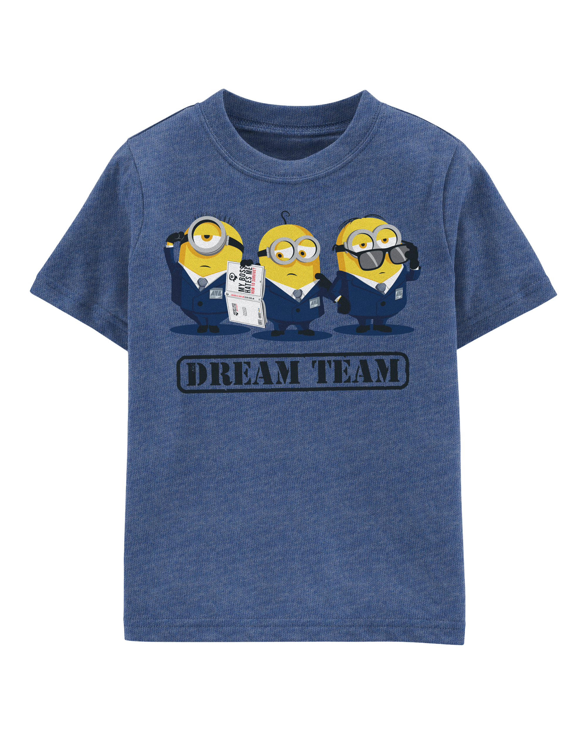 Toddler Minions Short-Sleeve Graphic Tee - Blue