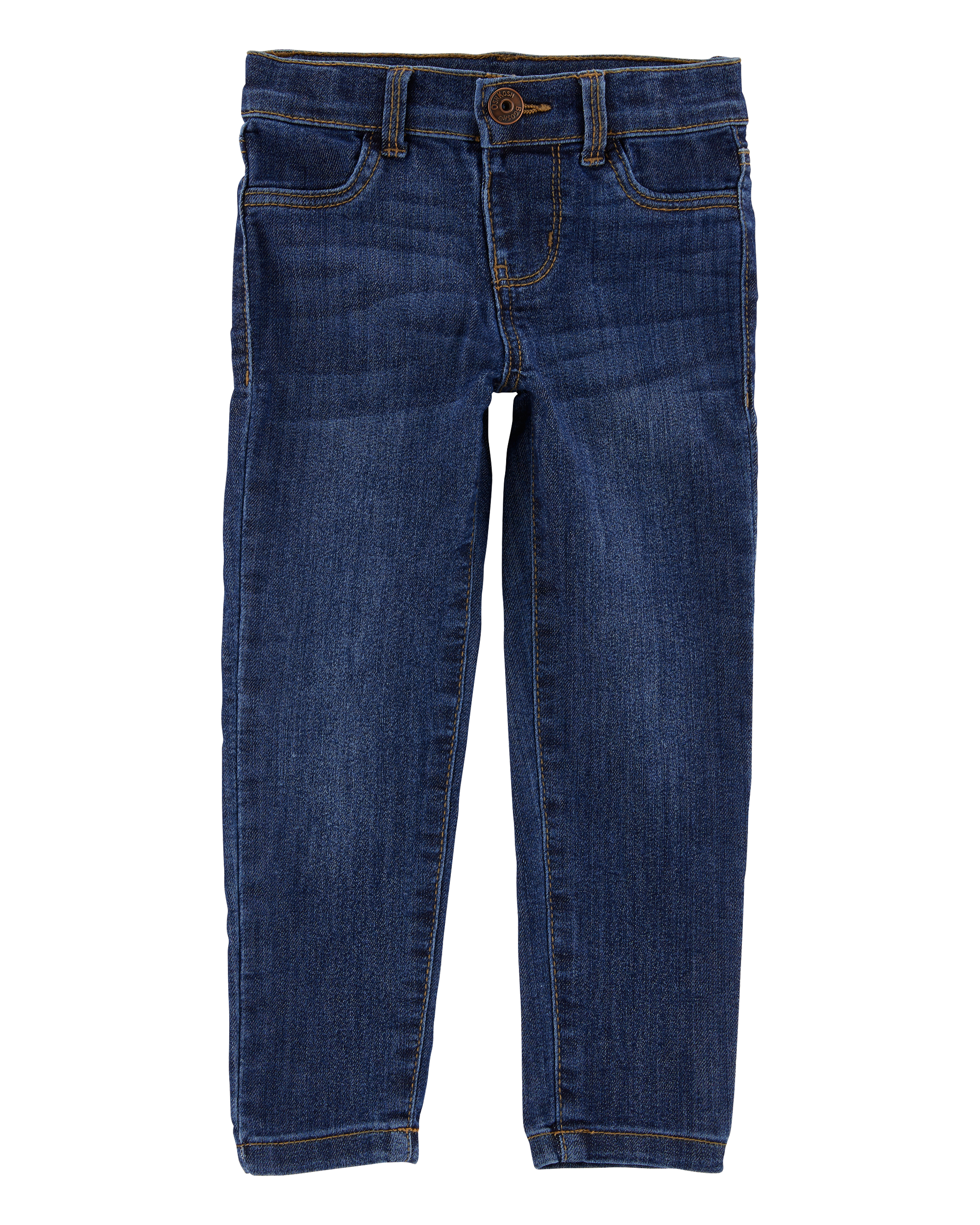 Baby Dark Blue Wash Skinny-Leg Jeans