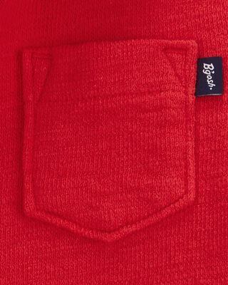Product image 2 of Baby Knit Button-Front Shirt-Red