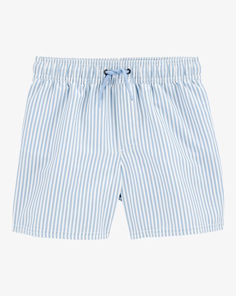 Product image 1 of Boys Striped Swim Trunks - Blue