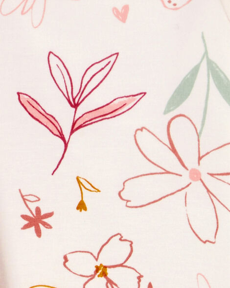 Product image 4 of Baby Girl 2-Pack Floral PurelySoft Sleeper Gowns