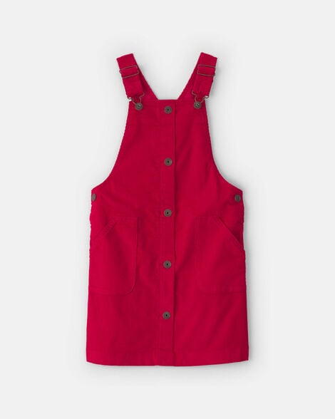 Girls Corduroy Skirtall - Red