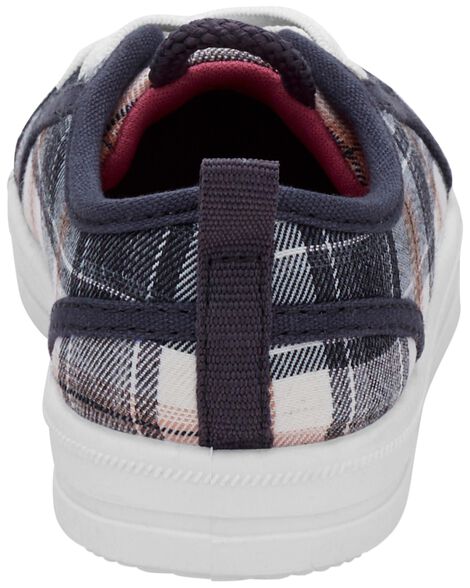  Product image 3 of Toddler Plaid Canvas Sneakers