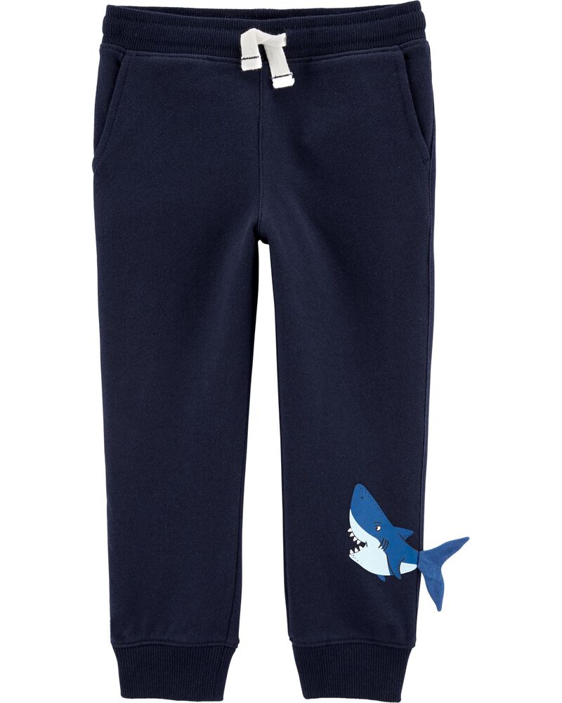 grey paul and shark joggers