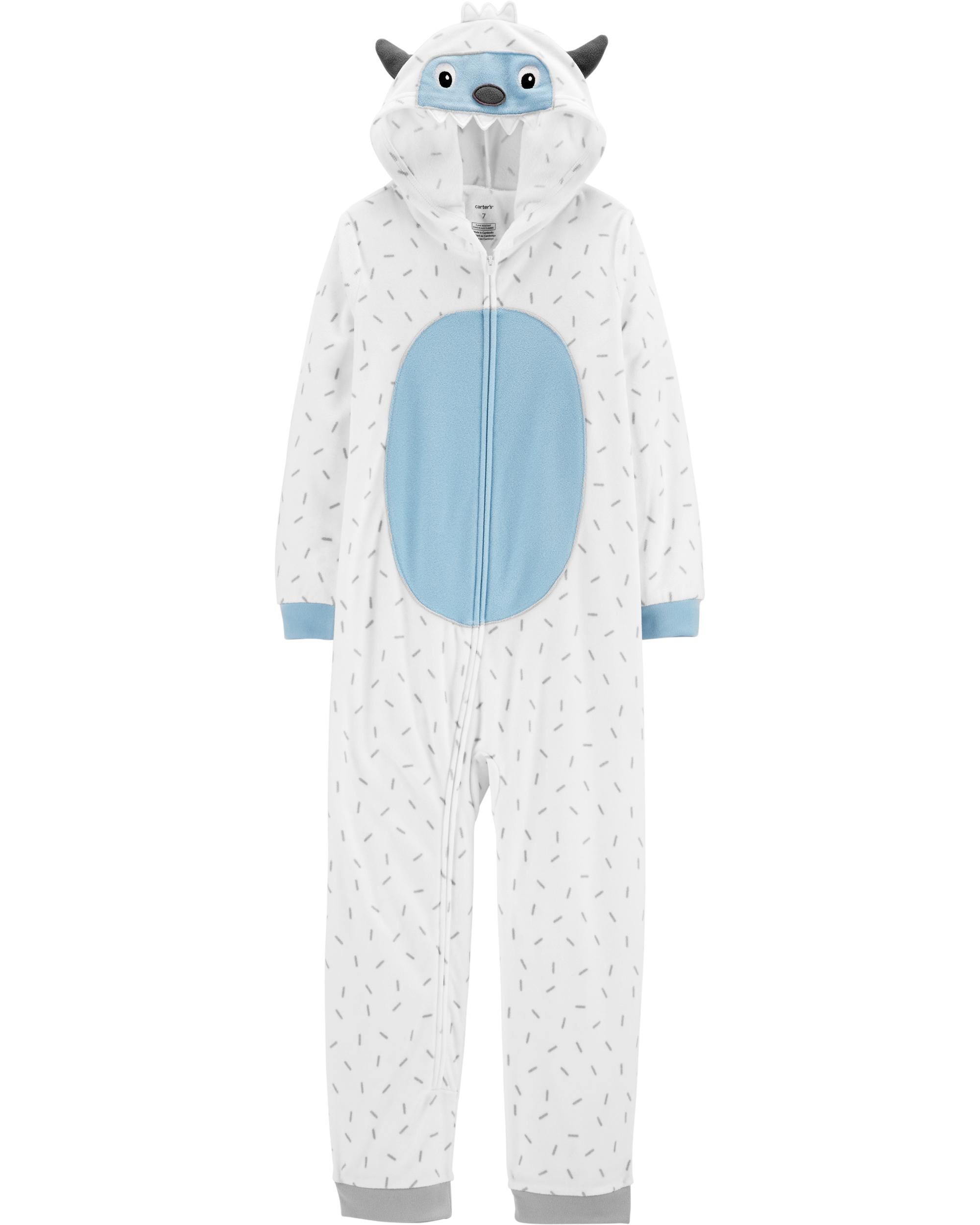 carters hooded pajamas