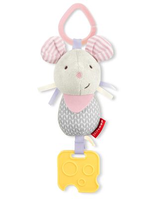 Product image 1 of Bandana Buddies Chime & Teethe Toy - Mouse