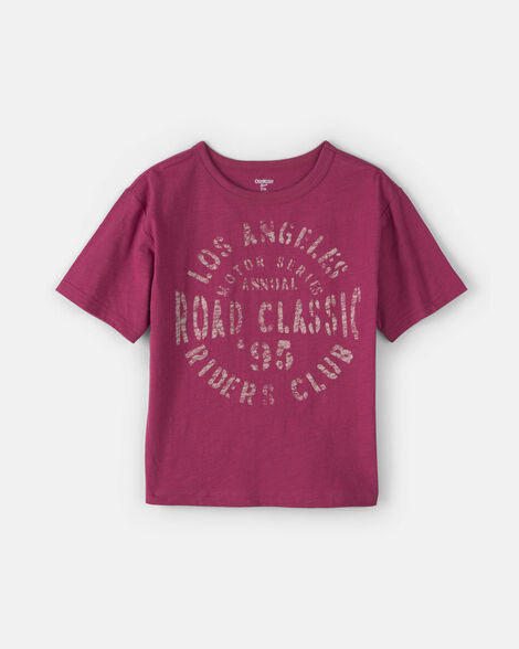 Boys 'Los Angeles' Graphic Tee - Red