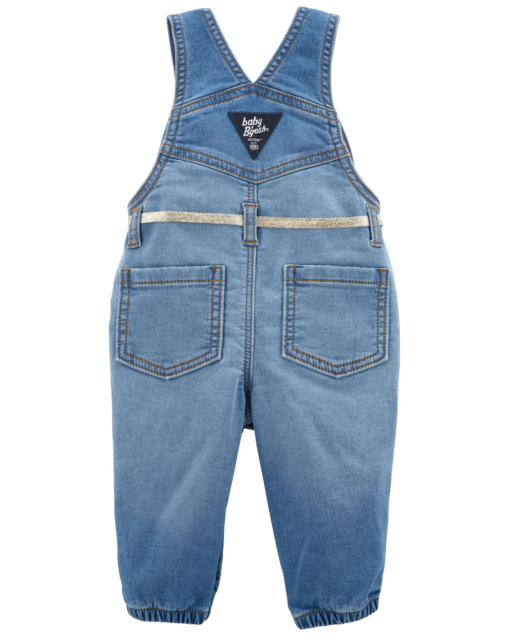 Baby Knit Like Denim Overalls OshKosh Carter s
