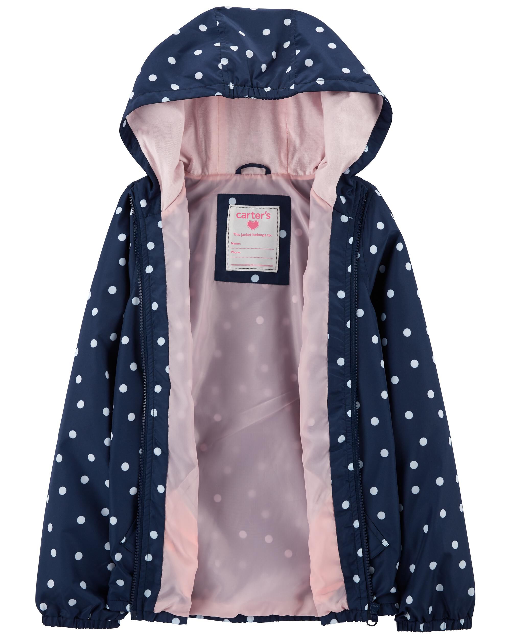 Kid Polka Dot Windbreaker Carter s Carter s
