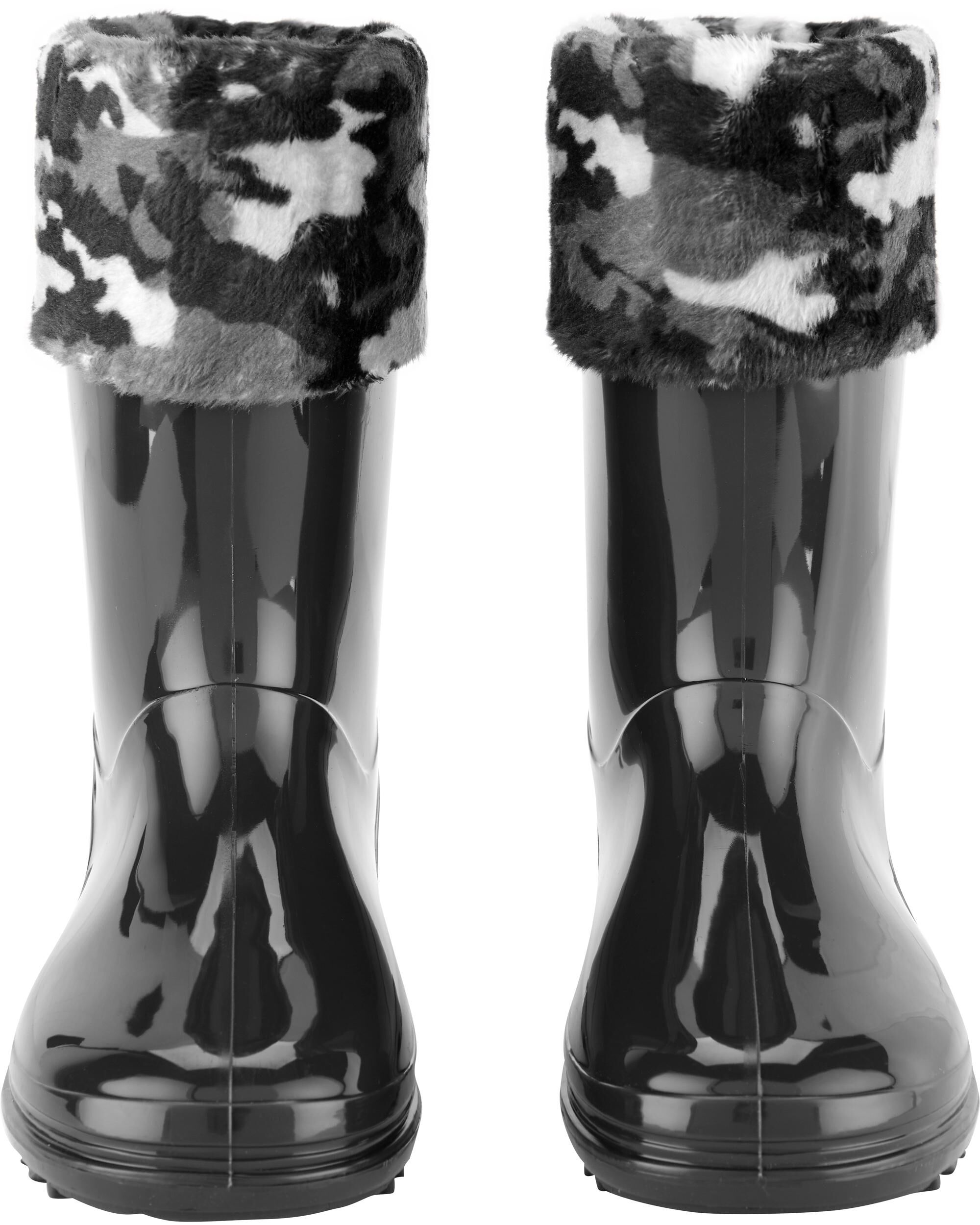 camo rain boots