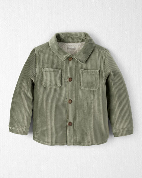 Toddler Boy Recycled Velvety Corduroy Jacket