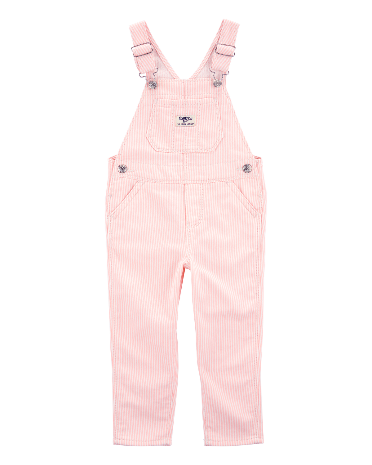 Toddler Hickory Stripe Overalls