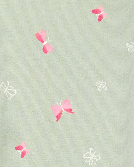  Product image 3 of Baby Floral Stretch Leggings - Green
