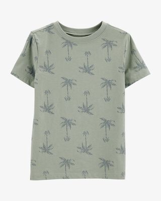 Product image 1 of Kid Palm Tree Print Tee - Green