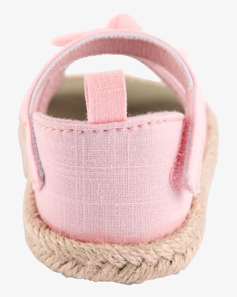  Product image 3 of Baby Bow Espadrille Sandals - Pink